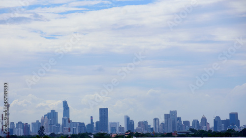 Bangkok city landscape in the day time