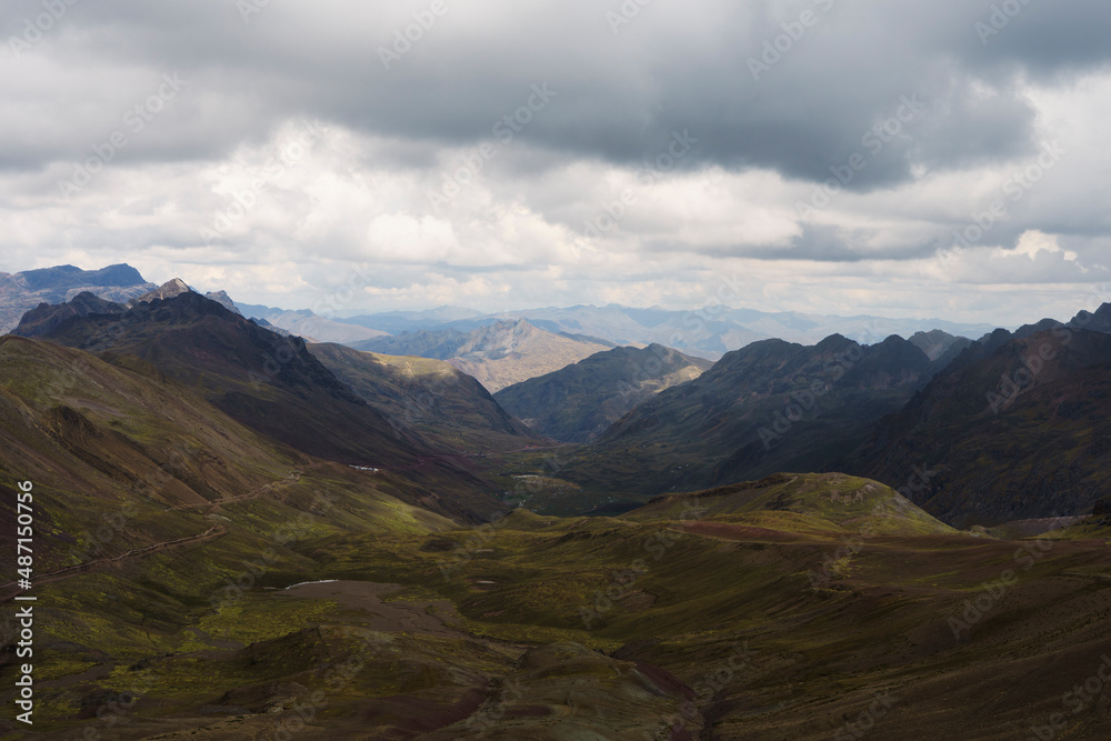 Naklejka premium mountains in the mountains