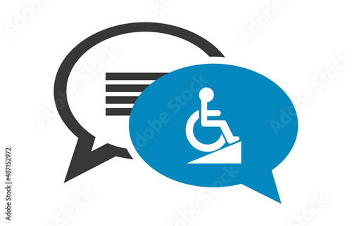 Logo rampe d'accès.