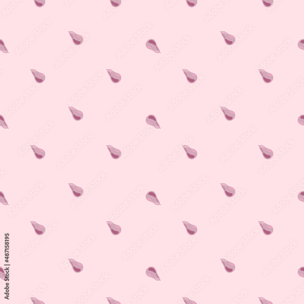 Abstract pear seamless pattern. Decorative background fruits. Abstract pear seamless pattern. Decorative background fruits.