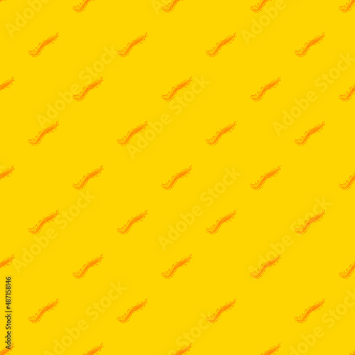 Confetti seamless pattern. Background of celebrated birthday.
