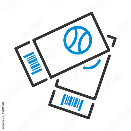 Baseball Tickets Icon