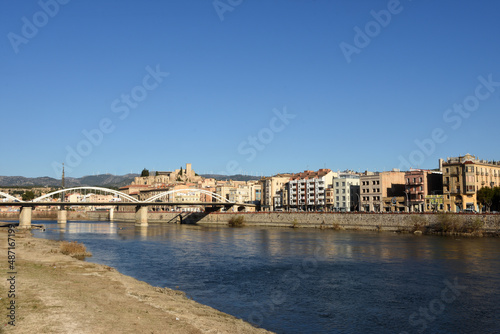 view of Tortosa, Tarragona province, Catalonia, Spain