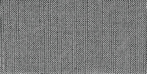 Vector fabric texture. Distressed texture of weaving fabric. Grunge background. Abstract halftone vector illustration. Overlay to create interesting effect and depth. Black isolated on white. EPS10.
