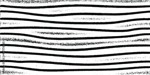 Swirled and curled stripes and brush strokes texture. Marble or acrylic atrwork imitation. Cool and swirly background. Abstract vector illustration. Black isolated on white. EPS10