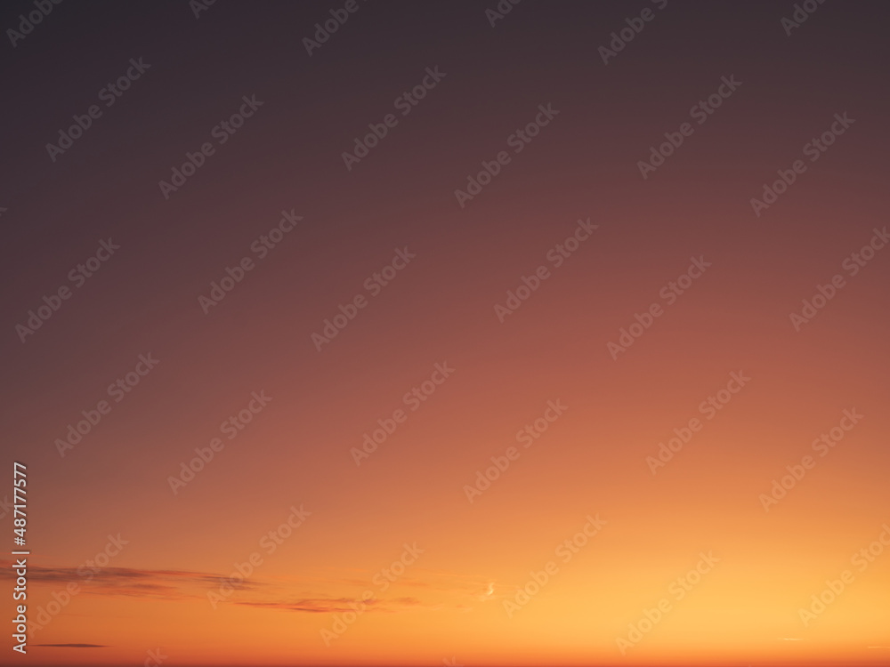 Low Angle View Of Sky At Sunset Low Angle View Of Sky At Sunset
