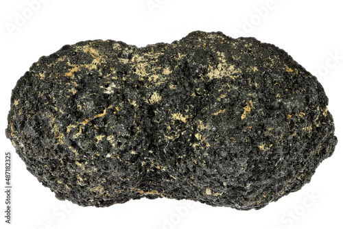 Canvastavla manganese nodule recovered in the Pacific from a depth of approximately  4000m b