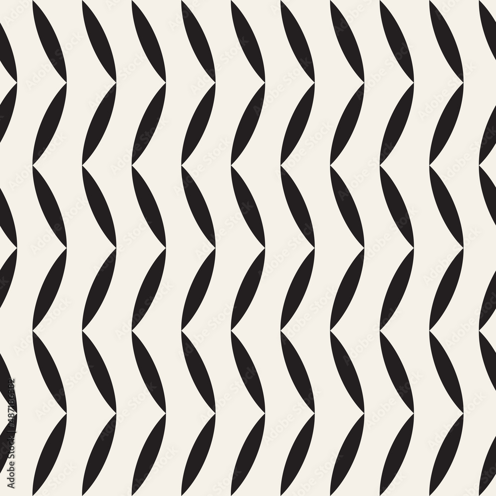 Vector seamless pattern. Repeating geometric elements. Stylish abstract monochrome background design. Vector seamless pattern. Repeating geometric elements. Stylish abstract monochrome background design.