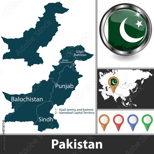 Map of Pakistan