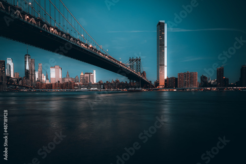 Manhattan Bridge Cityscpae photo
