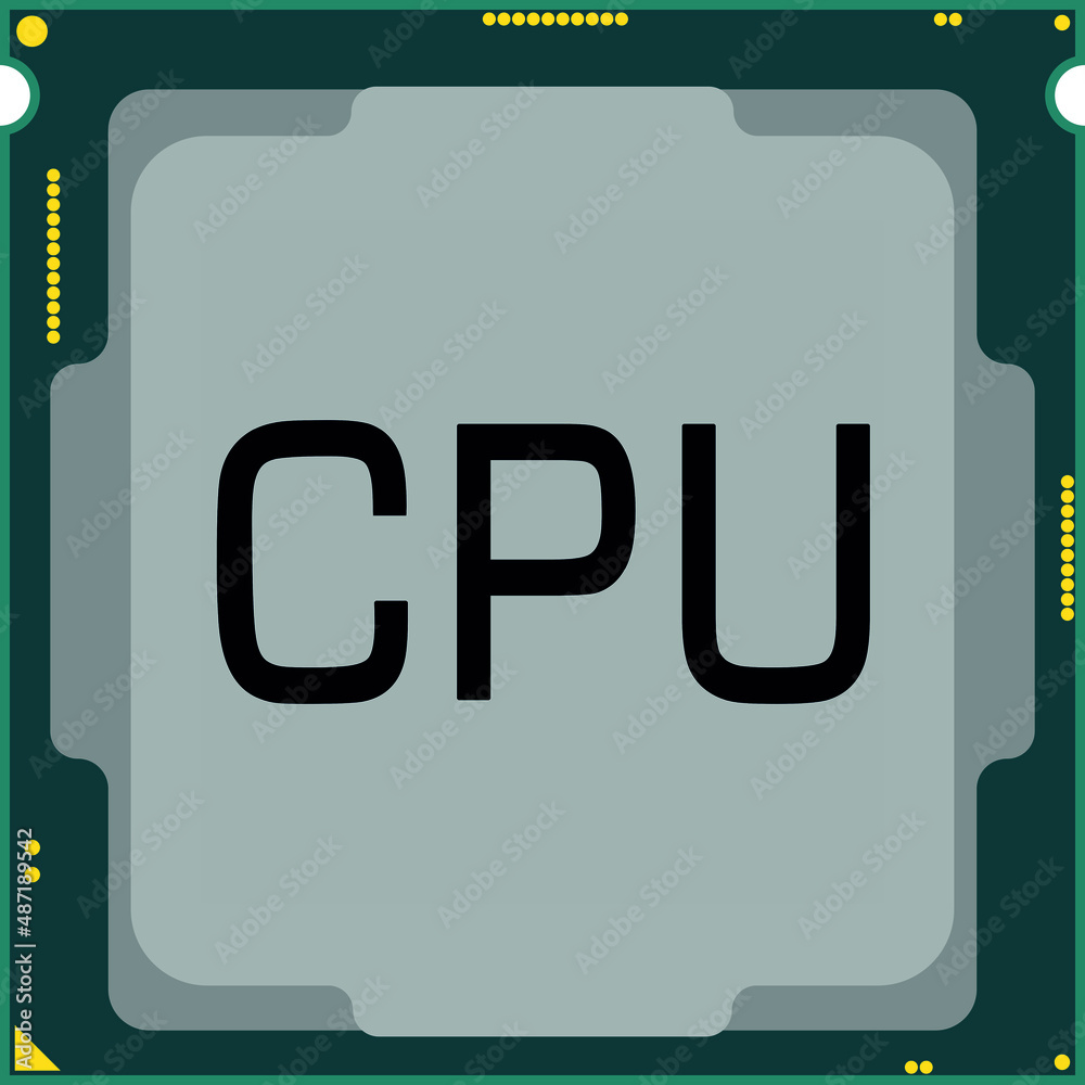 cpu processor chip hardware for computer pc motherboard technology element illustration graphic cpu processor chip hardware for computer pc motherboard technology element illustration graphic