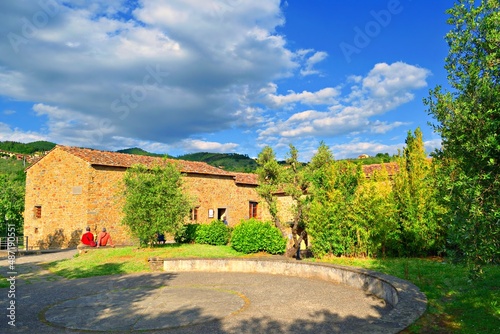 birthplace of the genius Leonardo da Vinci in Tuscany in Anchiano, Vinci in Italy photo