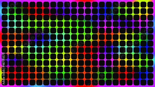 Vector illustration. Neon background.
Geometric background.
Bright colorful wallpaper. Multicolored gradient.