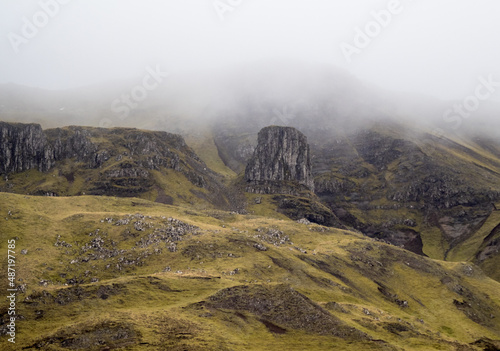 Old Man of Storr rock formations