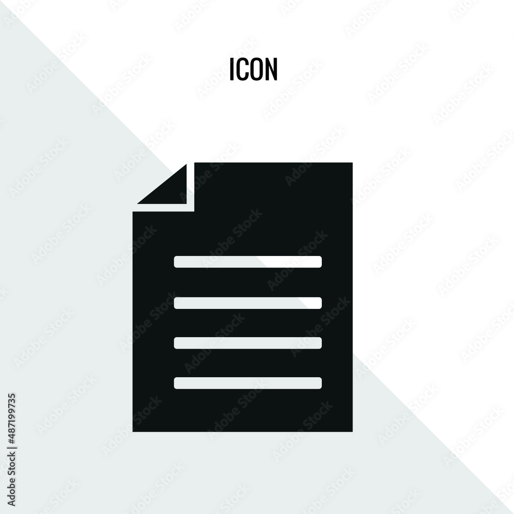 File vector icon illustration sign File vector icon illustration sign