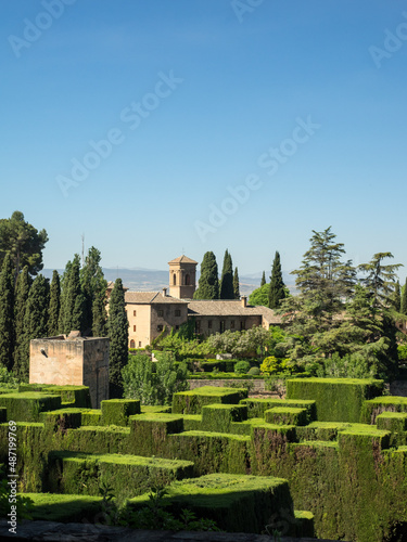 Lower Generalife gardens photo