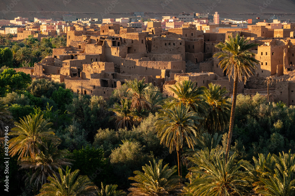 oasis de Tineghir, Draa-Tafilalet, Marruecos, Africa