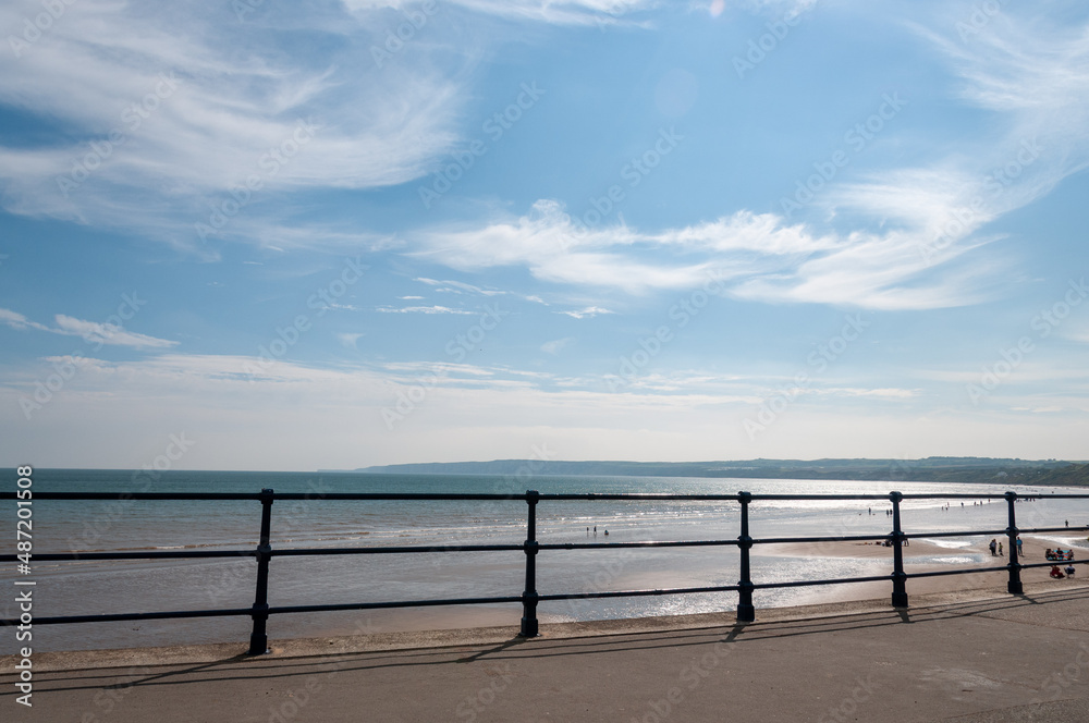 Seafront Promenade at Filey, Yorkshire