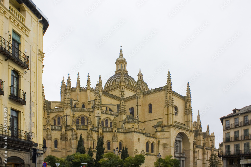 	
Cathedral of Santa Maria in Segovia, Spain	
