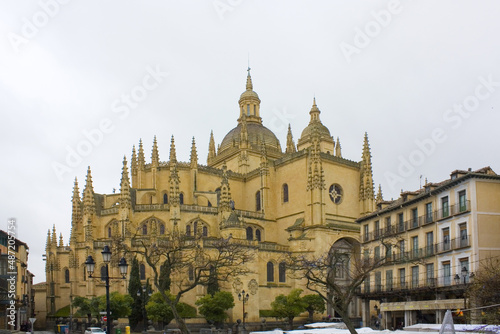  Cathedral of Santa Maria in Segovia, Spain 