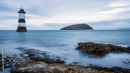 Moody Blue - Penmon Point Angelsey North Wales photo