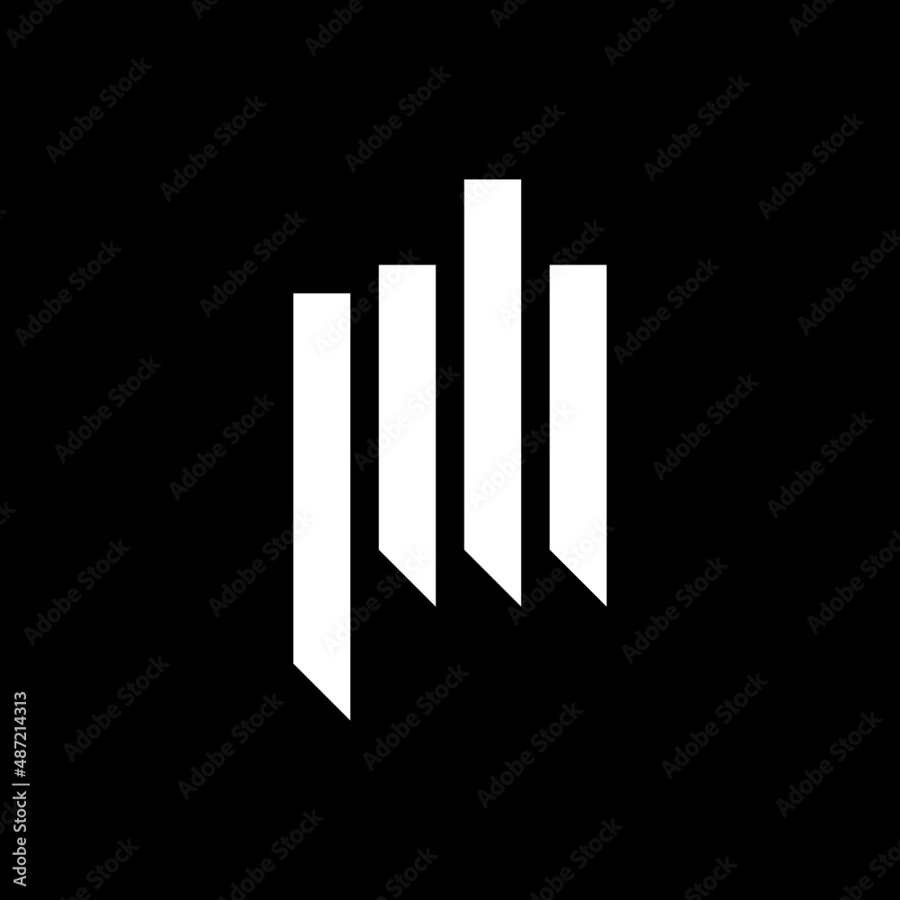 abstract flat p symbol tech modern abstract flat p symbol tech modern