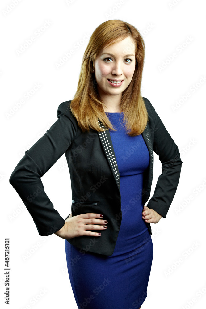 Portrait of a beautiful young woman in parade military dress Portrait of a beautiful young woman in parade military dress