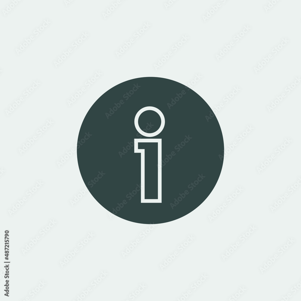 Information vector icon illustration sign Information vector icon illustration sign