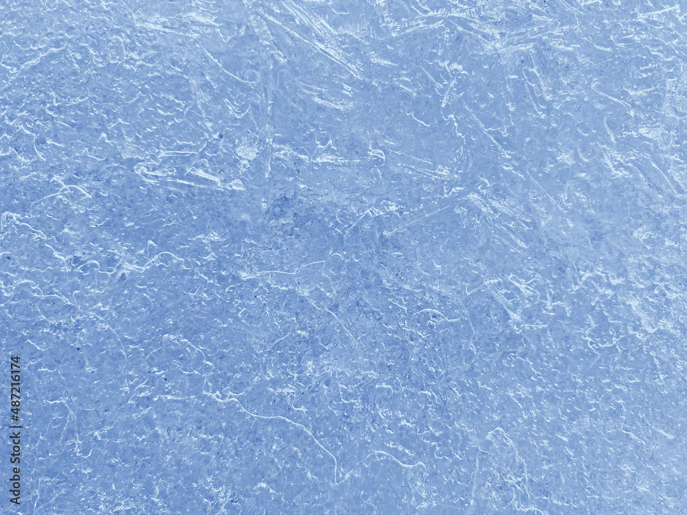 abstract light blue ice backdrop