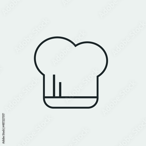 Chef vector icon illustration sign