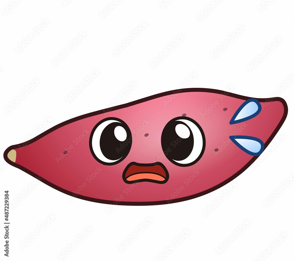 Fototapeta premium 美味しい野菜のサツマイモ