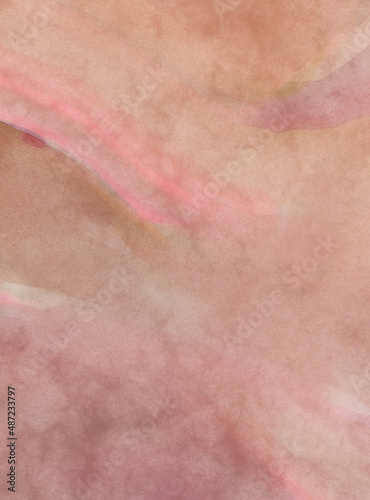 Soft watercolor wallpaper. Artistic painting with softly brushed colors. Pastel colors dabbed background. Painted abstract wall art.