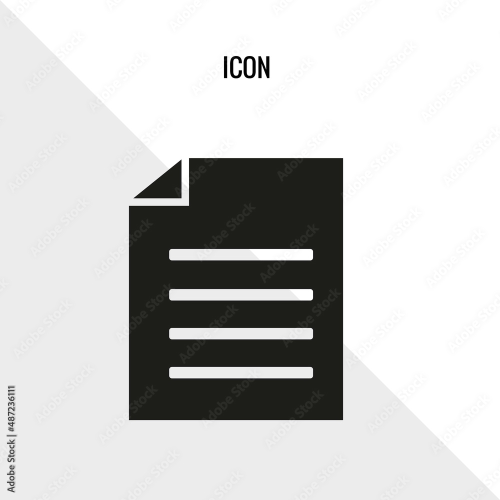 File vector icon illustration sign File vector icon illustration sign