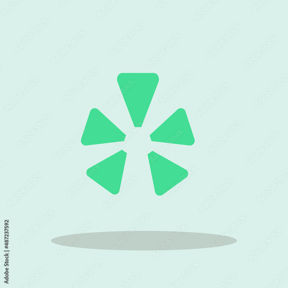 Velp vector icon illustration sign