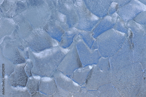 Blue Ice Texture
