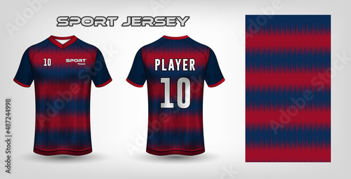 Sport jersey design fabric textile for sublimation