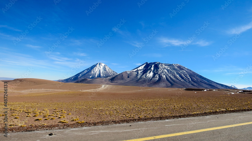 vulcão Licancabur no Chile