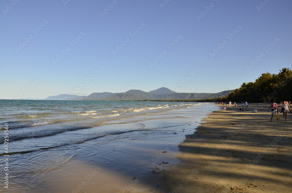 Port Douglas beaches and rainforest, danger sings and mangroves while sunset and sunrises