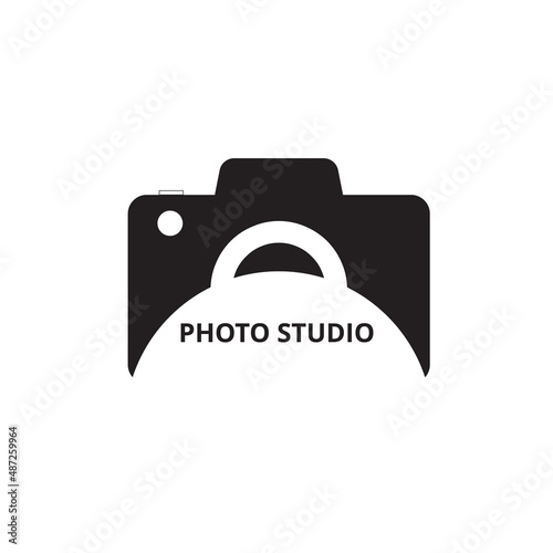 Logo for photography studio Free Vector
