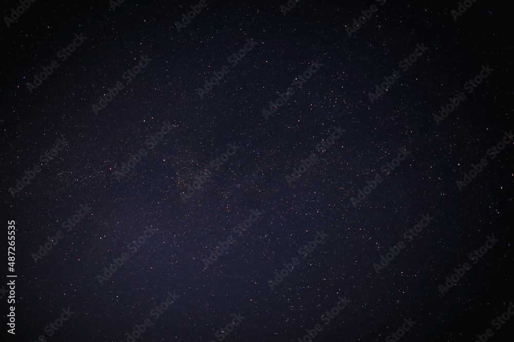 Obraz premium Night sky. Stars and galaxies in the sky at dusk.