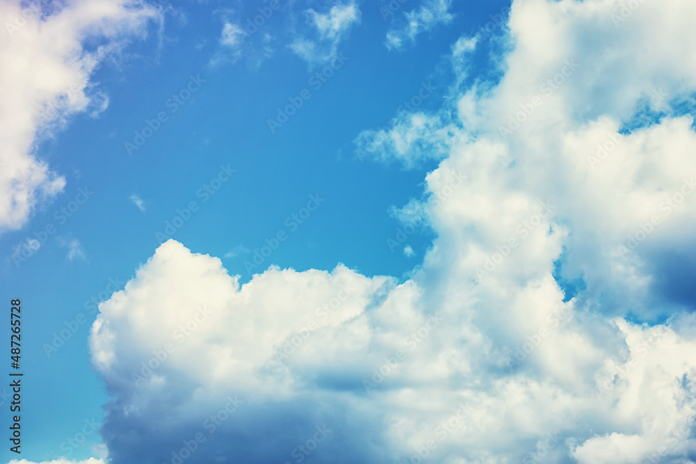 High clouds in the summer sky. Sky background. Meteorological observations of the sky. High clouds in the summer sky. Sky background. Meteorological observations of the sky.