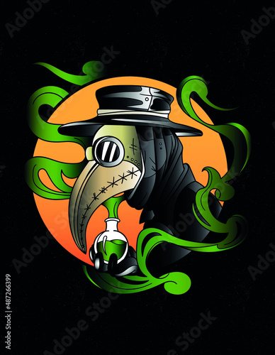 doctor plague neo traditional