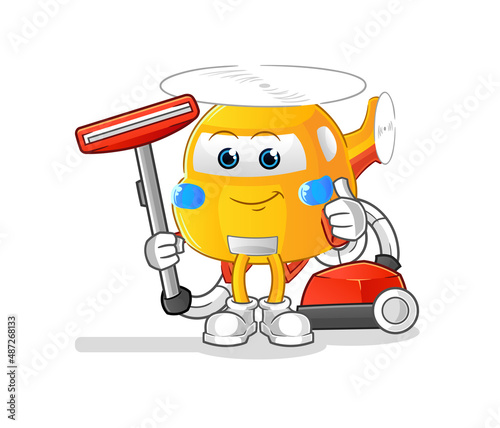 helicopter clean with a vacuum . character vector