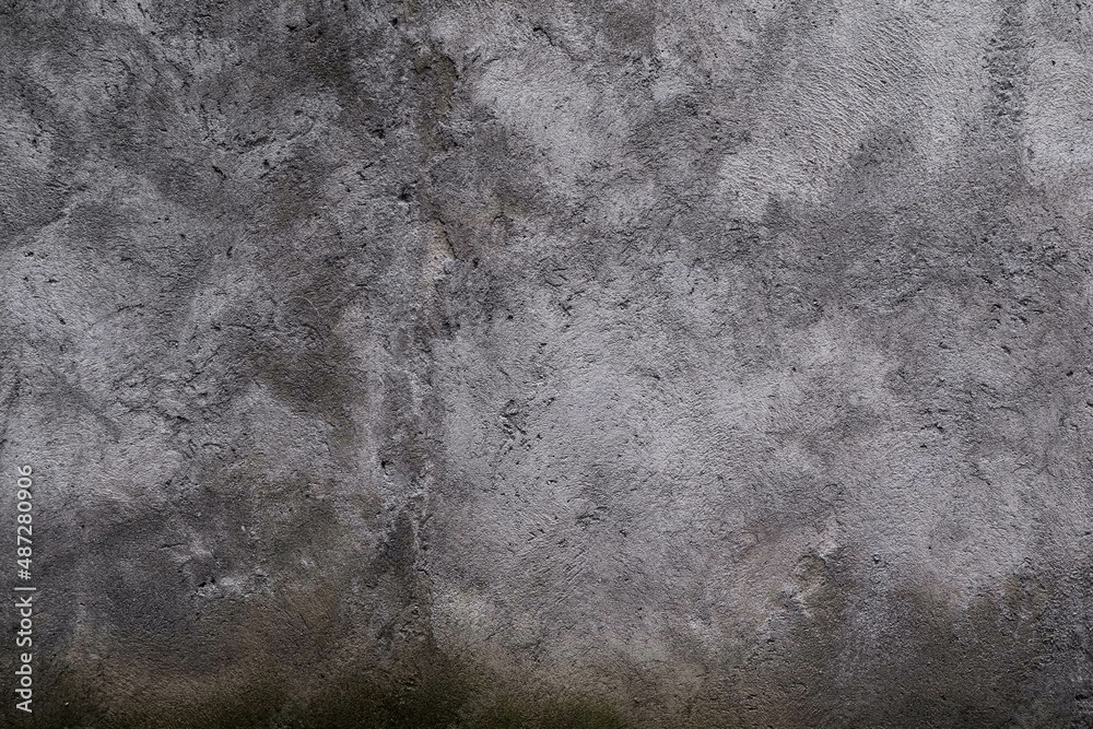 Fototapeta premium Grunge old rough cement wall texture. Abstract grunge concrete background for pattern.