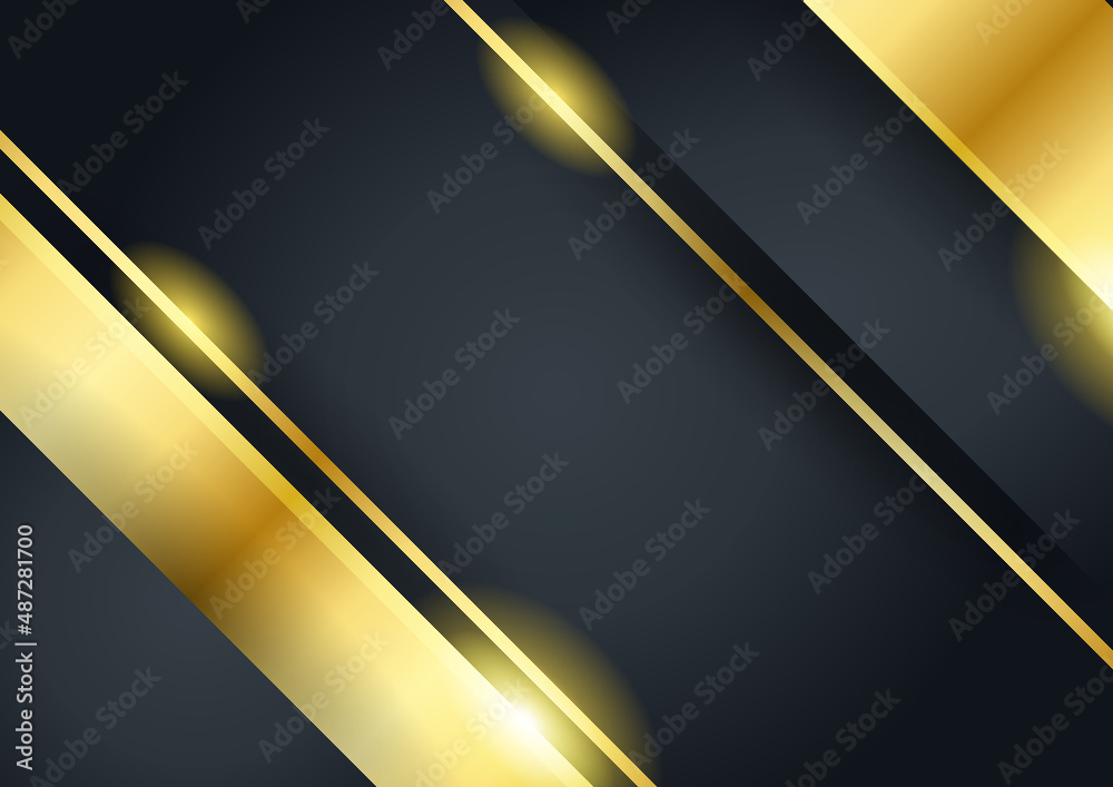Abstract background black and gold with modern corporate concept for banner, flier, cover and much more Abstract background black and gold with modern corporate concept for banner, flier, cover and much more