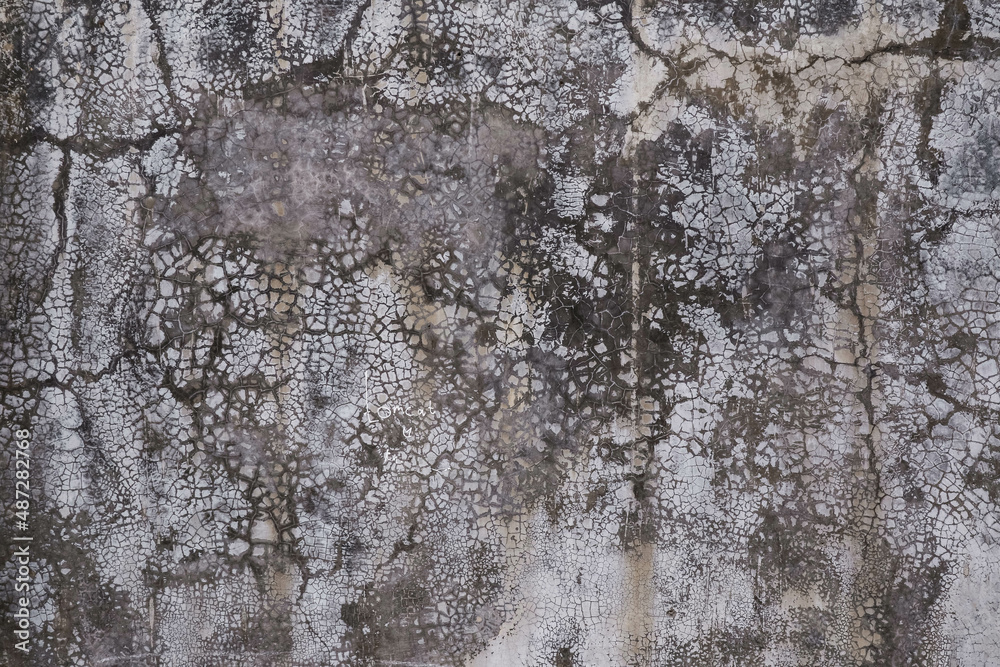 Fototapeta premium Grunge old rough cement wall texture. Abstract grunge concrete background for pattern.