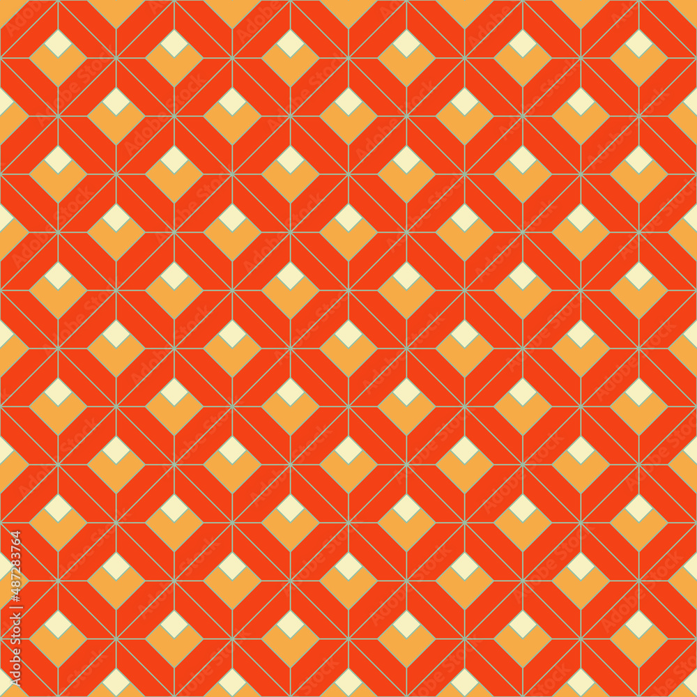 Fototapeta premium Abstract Grid colorful background.Vector illustration.