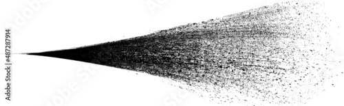 Water spray effect .Sprayed black line .Graffiti art design . Noise dispersion logo .Grunge, grainy, gritty texture . Distressed element .vector