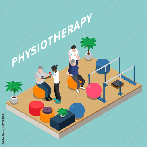 Physiotherapy Isometric Composition