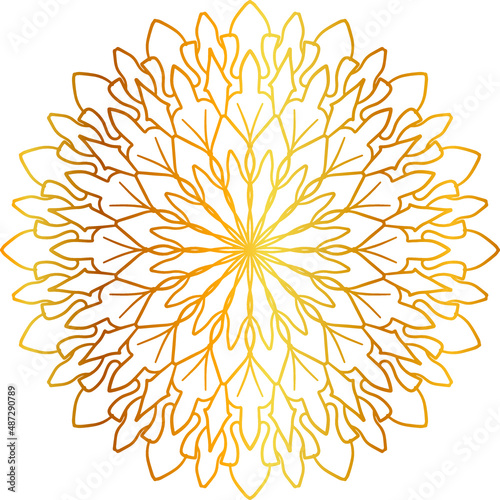 Mandala artwork with royal and vintage design  background and pattern